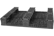 GS.37.32.3R3 - 3-Runner Recycled Plastic Beverage Pallet w/ 3 Rods ()